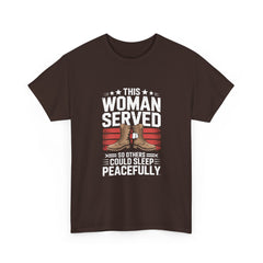 Veteran Women T-Shirt — Proud Female Veteran Tee