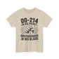 DD-214 Veteran T-Shirt — 