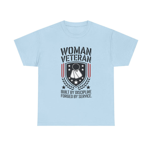 Copy of Her Strength Was Earned Not Given T-Shirt — Military Boots Patriotic Women’s Tee