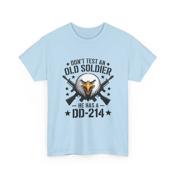 Old Soldier DD-214 T-Shirt — Veterans Eagle Graphic Tee