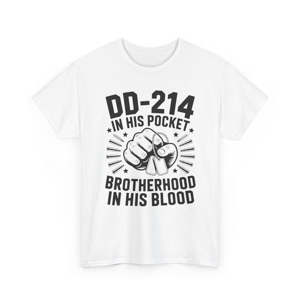 DD-214 Veteran T-Shirt — 