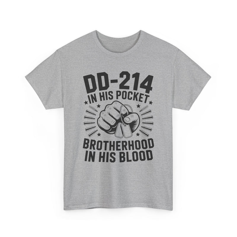 DD-214 Veteran T-Shirt — 