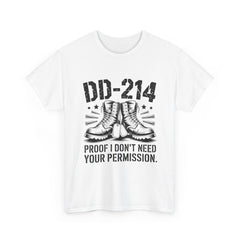 DD-214 Military Boots T-Shirt — 