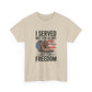 I Served Not For Glory But For Freedom Tee — Patriotic Veteran Military T-Shirt