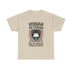 Copy of Her Strength Was Earned Not Given T-Shirt — Military Boots Patriotic Women’s Tee