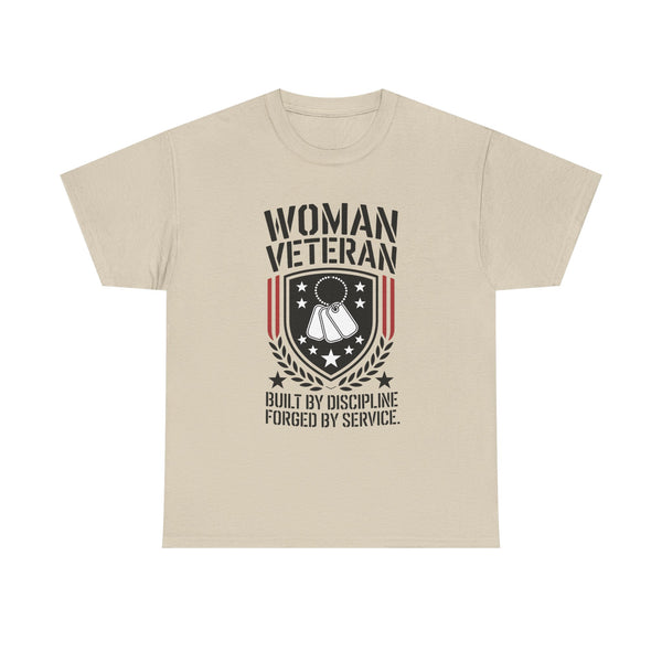 Copy of Her Strength Was Earned Not Given T-Shirt — Military Boots Patriotic Women’s Tee
