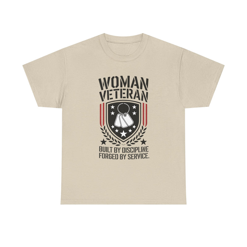 Copy of Her Strength Was Earned Not Given T-Shirt — Military Boots Patriotic Women’s Tee