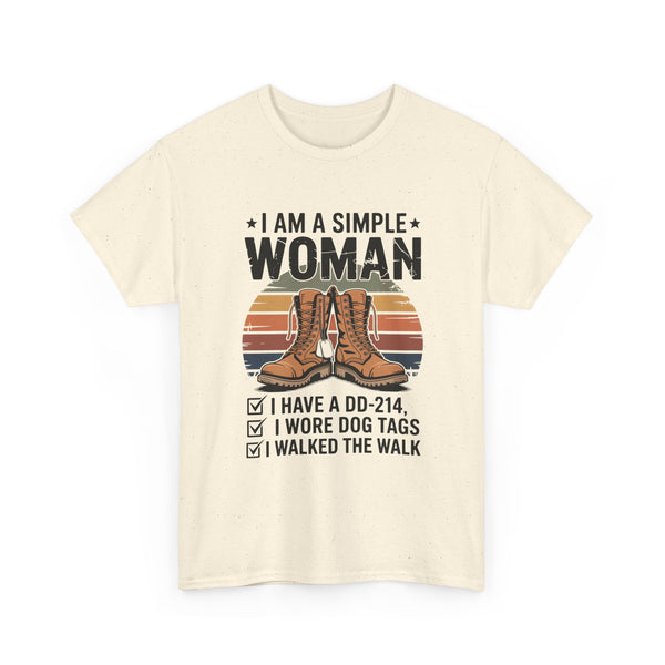 Veteran Woman T-Shirt — 