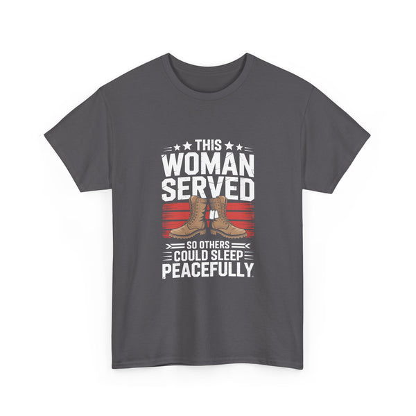 Veteran Women T-Shirt — Proud Female Veteran Tee
