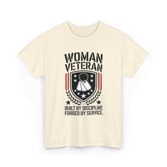 Copy of Her Strength Was Earned Not Given T-Shirt — Military Boots Patriotic Women’s Tee