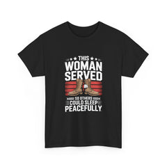 Veteran Women T-Shirt — Proud Female Veteran Tee