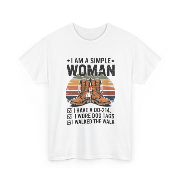 Veteran Woman T-Shirt — 