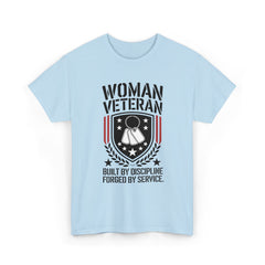 Copy of Her Strength Was Earned Not Given T-Shirt — Military Boots Patriotic Women’s Tee