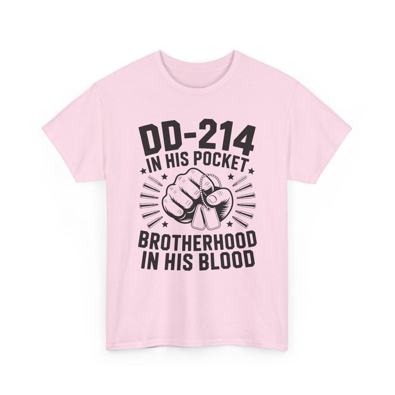 DD-214 Veteran T-Shirt — 