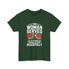 Veteran Women T-Shirt — Proud Female Veteran Tee