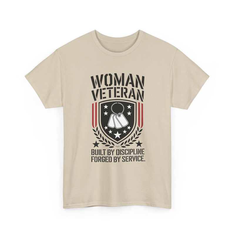 Copy of Her Strength Was Earned Not Given T-Shirt — Military Boots Patriotic Women’s Tee