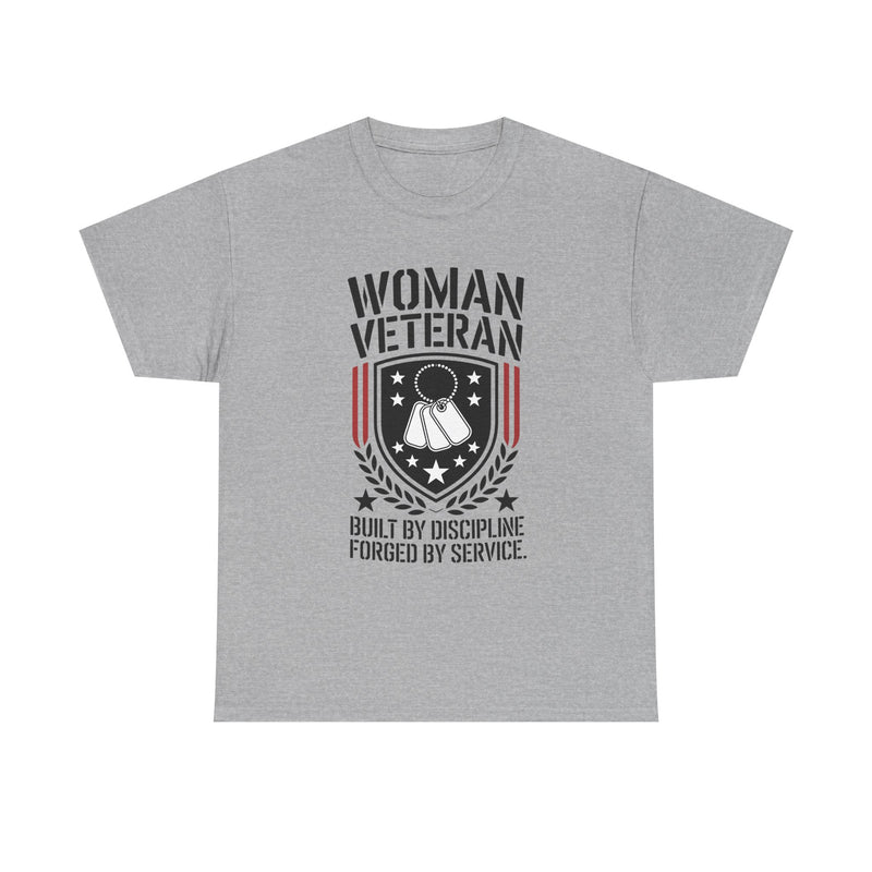 Copy of Her Strength Was Earned Not Given T-Shirt — Military Boots Patriotic Women’s Tee
